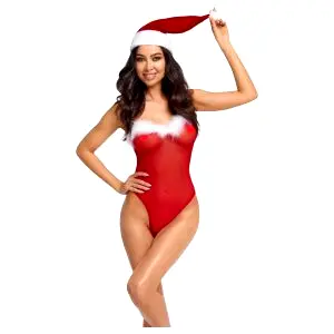 Vianočný body set (červený)