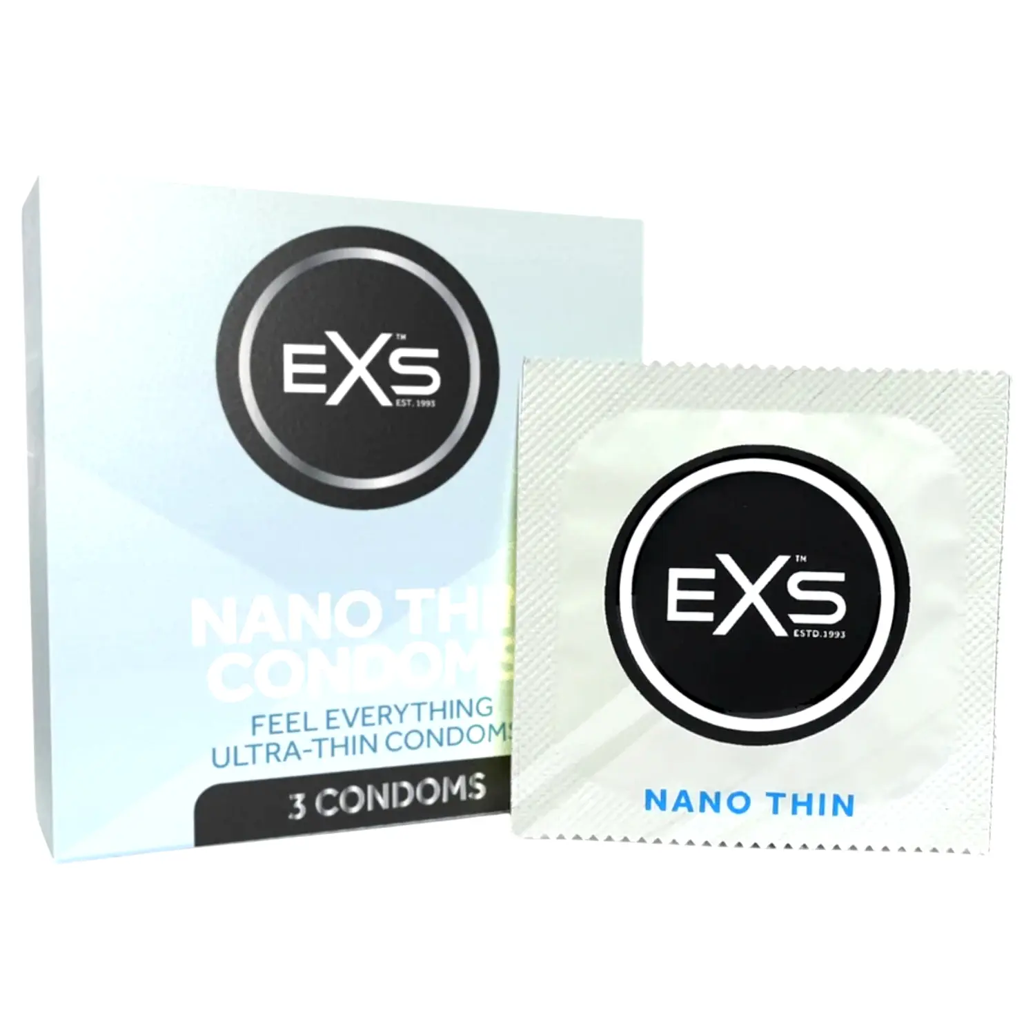 EXS Nano Thin extra tenký kondóm (3ks) EXS Nano Thin extra tenký kondóm (3ks)