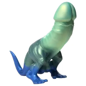 Dinosaurie dildo  Jurassic Cock (modrá)