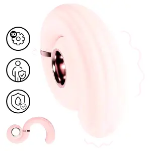 Loveline Perles perlový G-bod vibrátor (ružový)