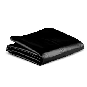 Lakované prestieradlo - 180x230cm (čierne)