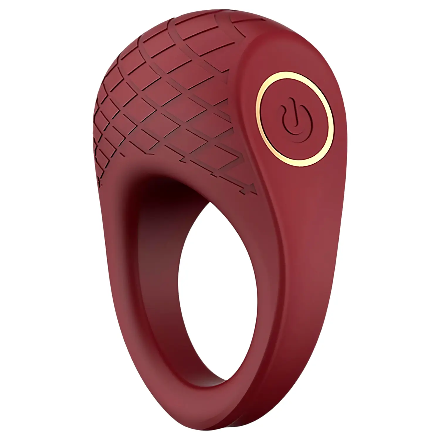 Dreamtoys Ivy - vibračný krúžok na penis (bordový) Dreamtoys Ivy - vibračný krúžok na penis (bordový)