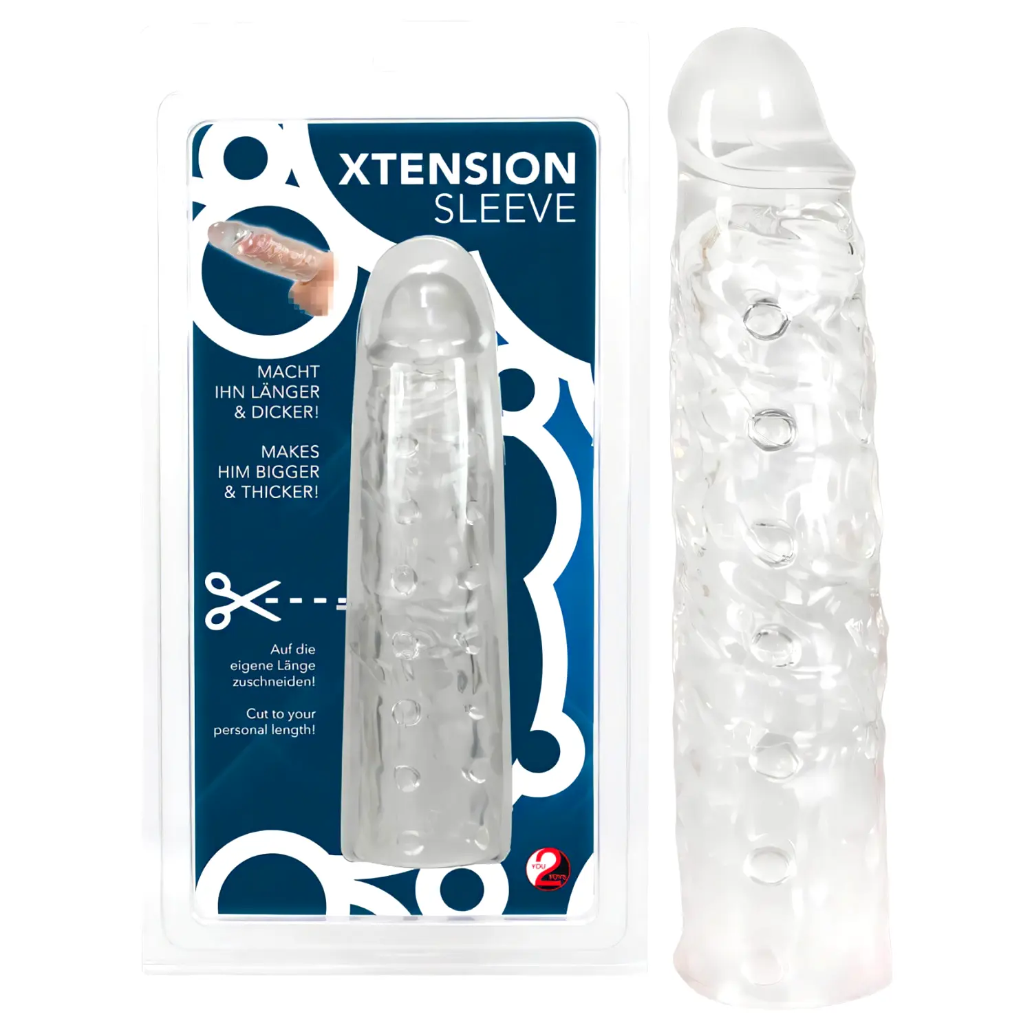 Xtension návlek na penis (priehľadný) Xtension návlek na penis (priehľadný)