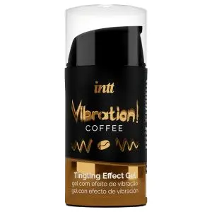 Vibration! - tekutý vibrátor - káva (15ml)