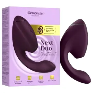 Womanizer Next Duo 2v1 G-bod vibrátor (fialový)