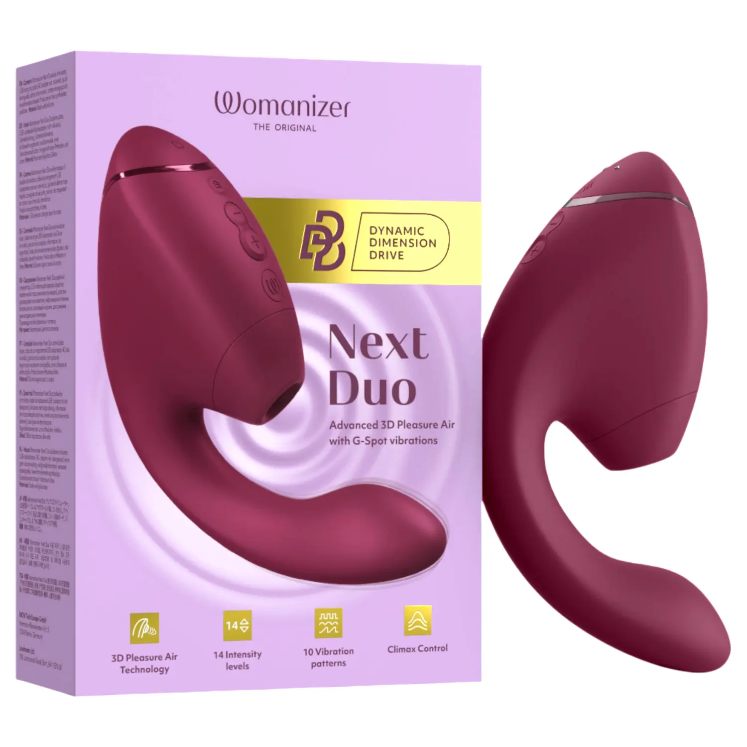 Womanizer Next Duo 2v1 G-bod vibrátor (ružový) Womanizer Next Duo 2v1 G-bod vibrátor (ružový)