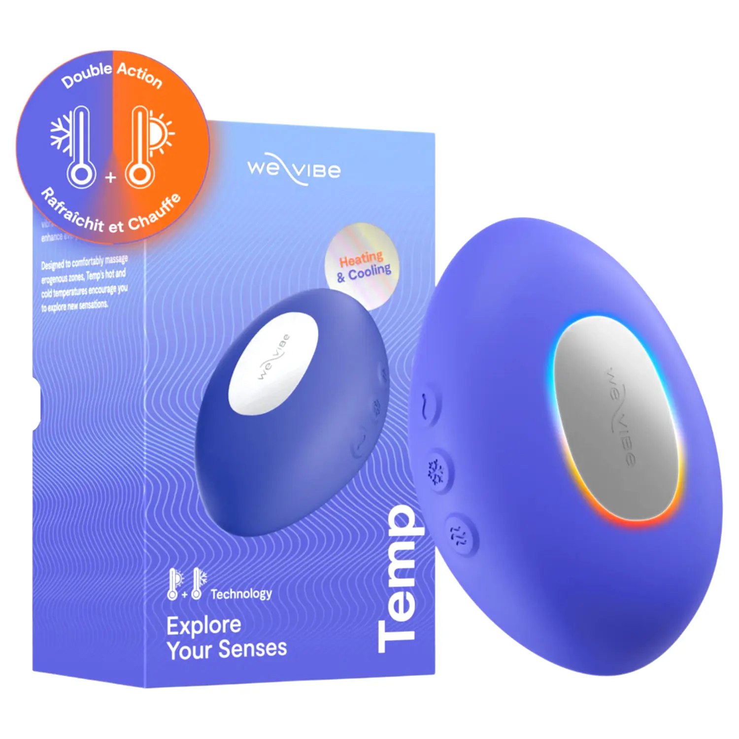 We-Vibe Temp vibračný stimulátor klitorisu (fialový) We-Vibe Temp vibračný stimulátor klitorisu (fialový)