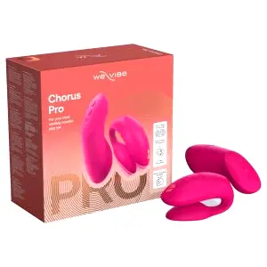 We-Vibe Chorus Pro inteligentný párový vibrátor s diaľkovým ovládaním (ružový)