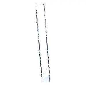 Obojstranné sklenené dildo (priehľadné)