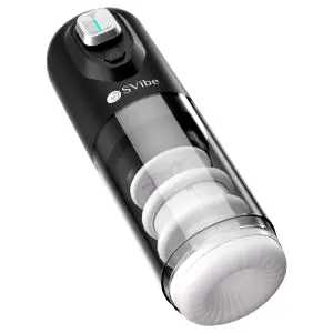 Snail Vibe Ikon Spark Automatický Masturbátor (čierny)