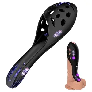 Vibračný penis (čierny)