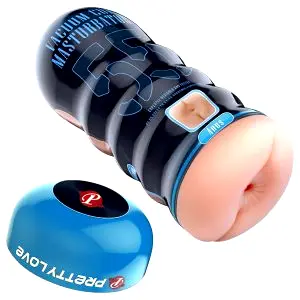 Vacuum Cup - realistický anál masturbátor (naturálny)