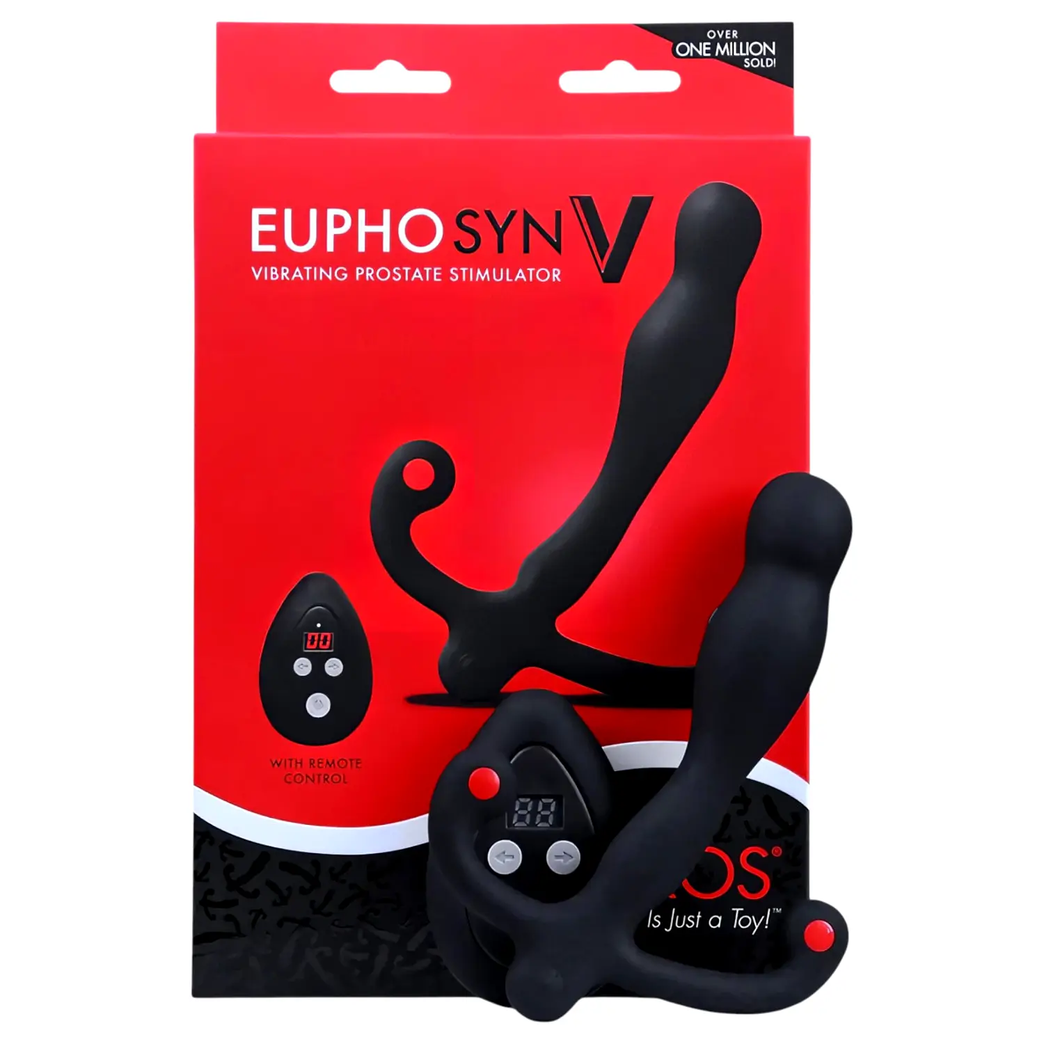 Eupho Syn V - prostatický vibrátor s diaľkovým ovládačom (čierny) Eupho Syn V - prostatický vibrátor s diaľkovým ovládačom (čierny)