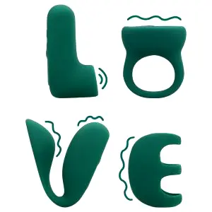 Loveline (S)explore sada sexuálnych hračiek pre páry (zelená)