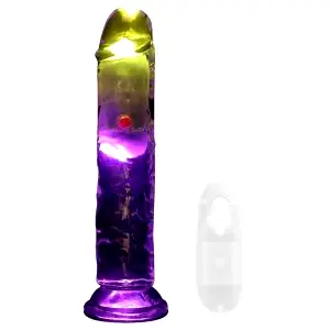 REALROCK LED vibrátor 15 cm