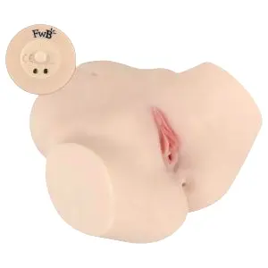 FWB - Evelyn Harris realistický vibračný torzo masturbátor (prírodný)