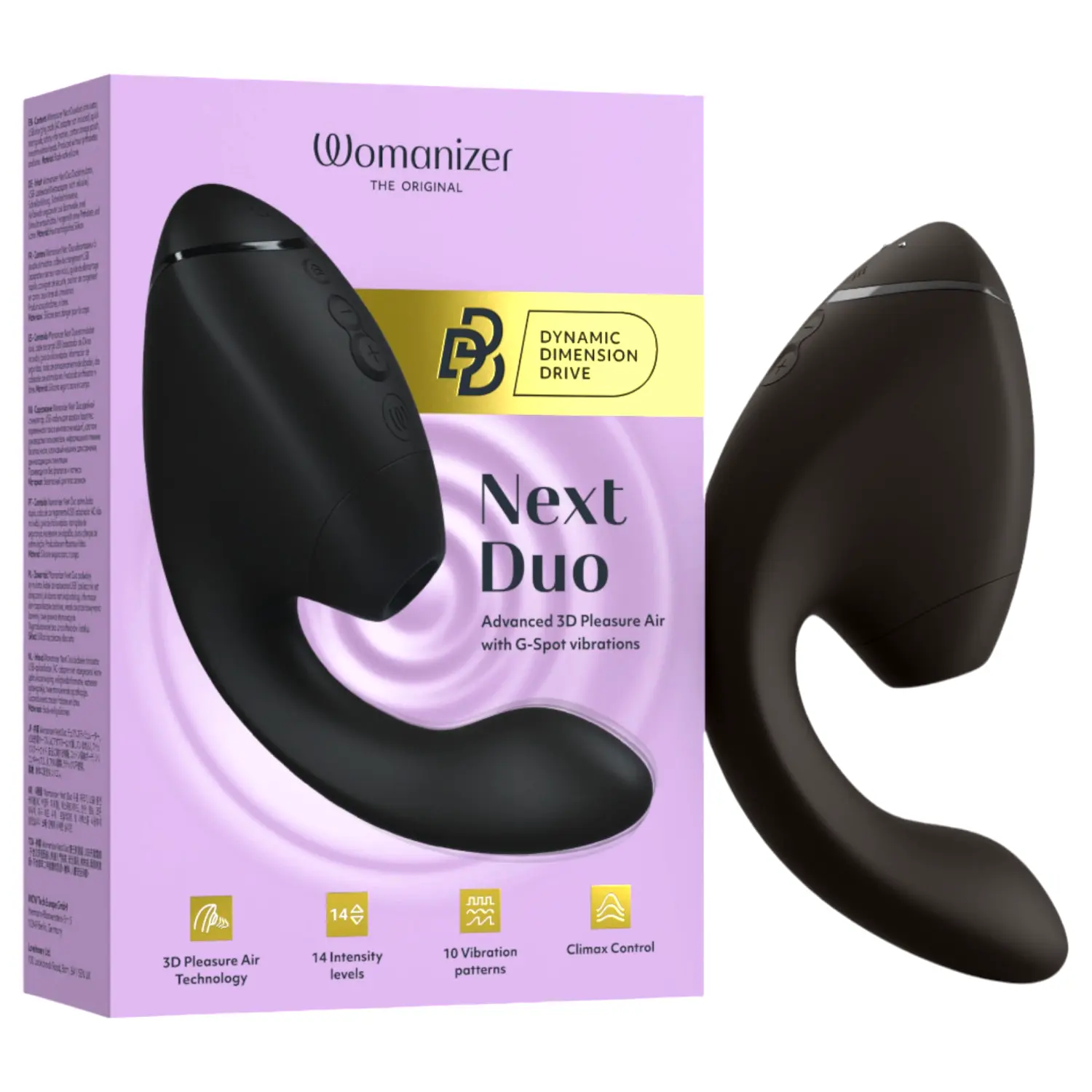 Womanizer Next Duo 2v1 G-bod vibrátor (čierny) Womanizer Next Duo 2v1 G-bod vibrátor (čierny)