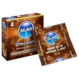 čokoládové kondómy (4ks)