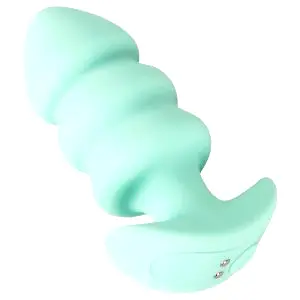 Cuties Mini guľový vibračný análny plug (zelený)