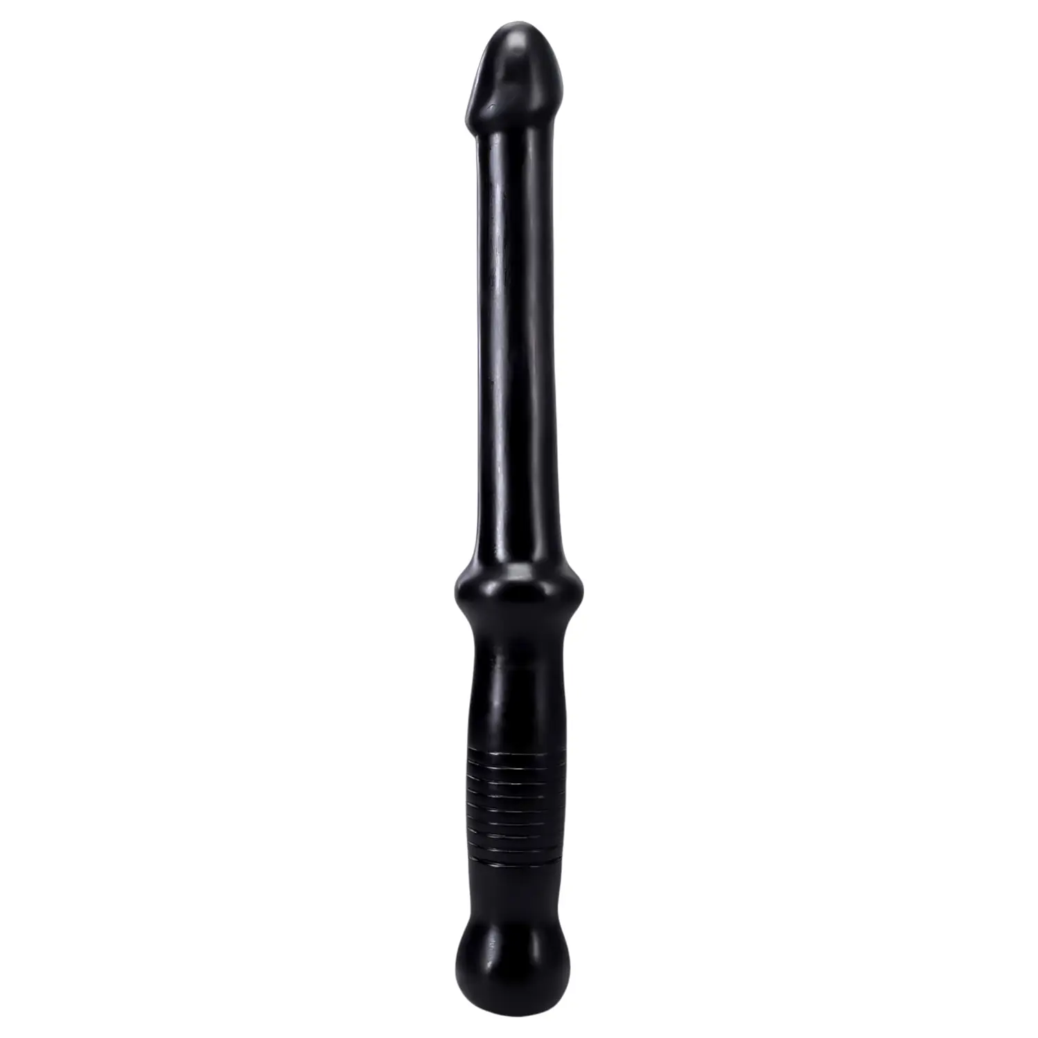 Anal Push - čierne dildo s rukoväťou Anal Push - čierne dildo s rukoväťou