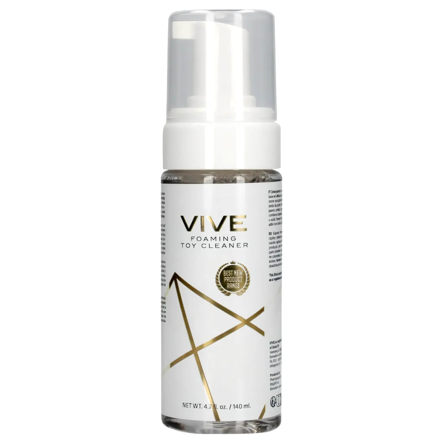 Vive - čistiaca pena na sexuálne hračky (140ml) Vive - čistiaca pena na sexuálne hračky (140ml)