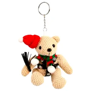 Zlá Kitty - BDSM vianočný plyšový medvedík