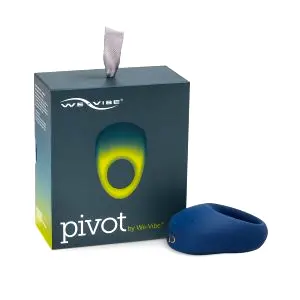 We-Vibe Pivot 2 inteligentný vibračný krúžok na penis (modrý)