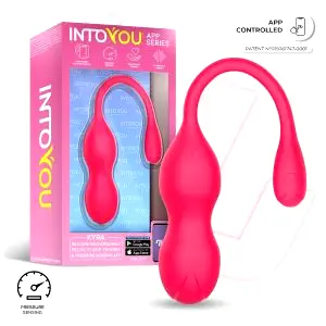 Kyra panvové - inteligentné vibračné kegel duo (ružové)