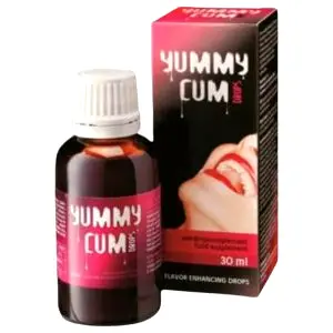 Yummy Cum kvapky - výživový doplnok pre mužov (30ml)