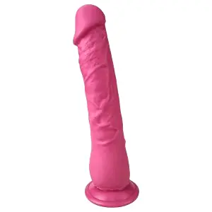 Optimus - realistický dildo s prísavkou - 22 cm (ružový)