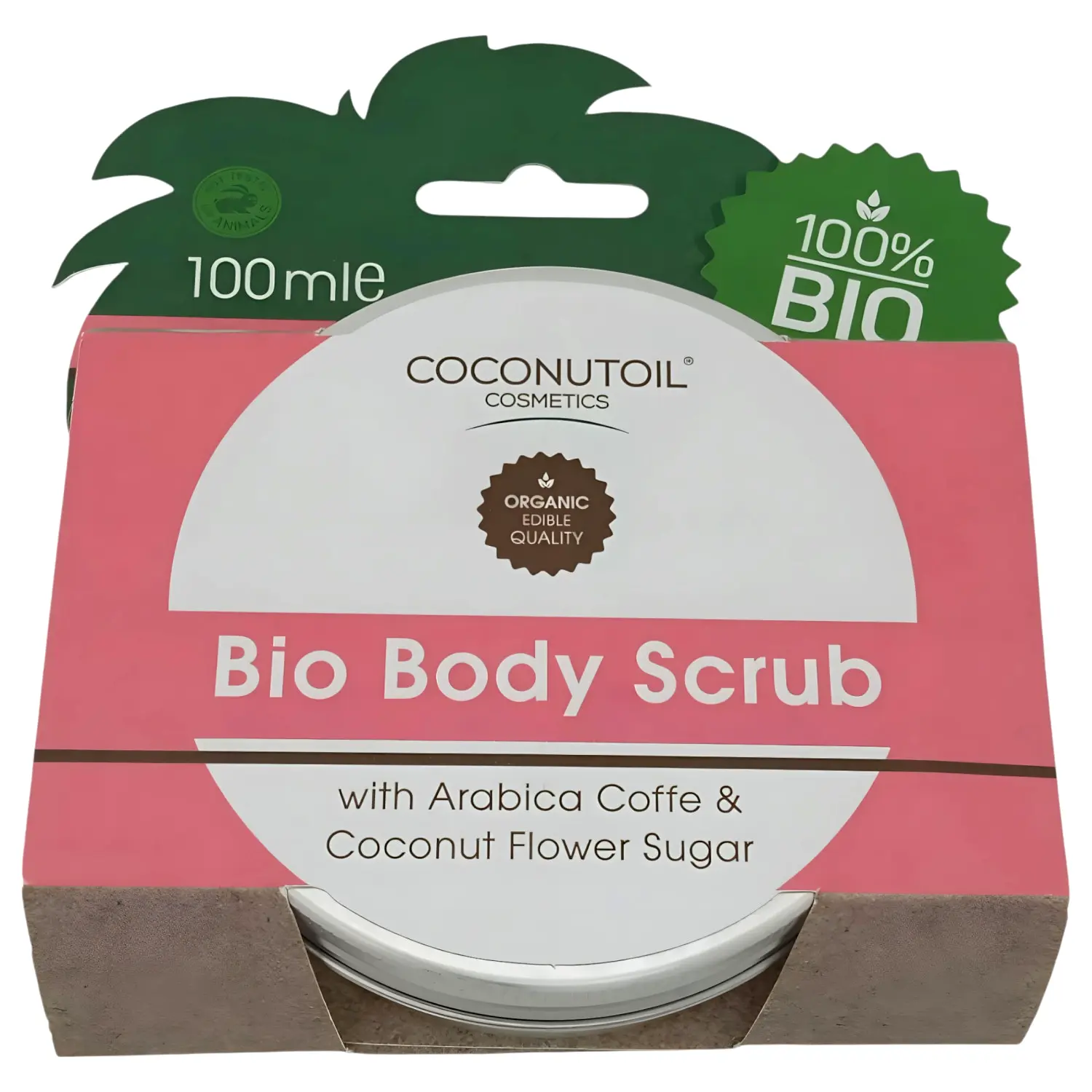 Bio telový peeling s kávou & kokosovým kvetovým cukrom (100ml) Bio telový peeling s kávou & kokosovým kvetovým cukrom (100ml)
