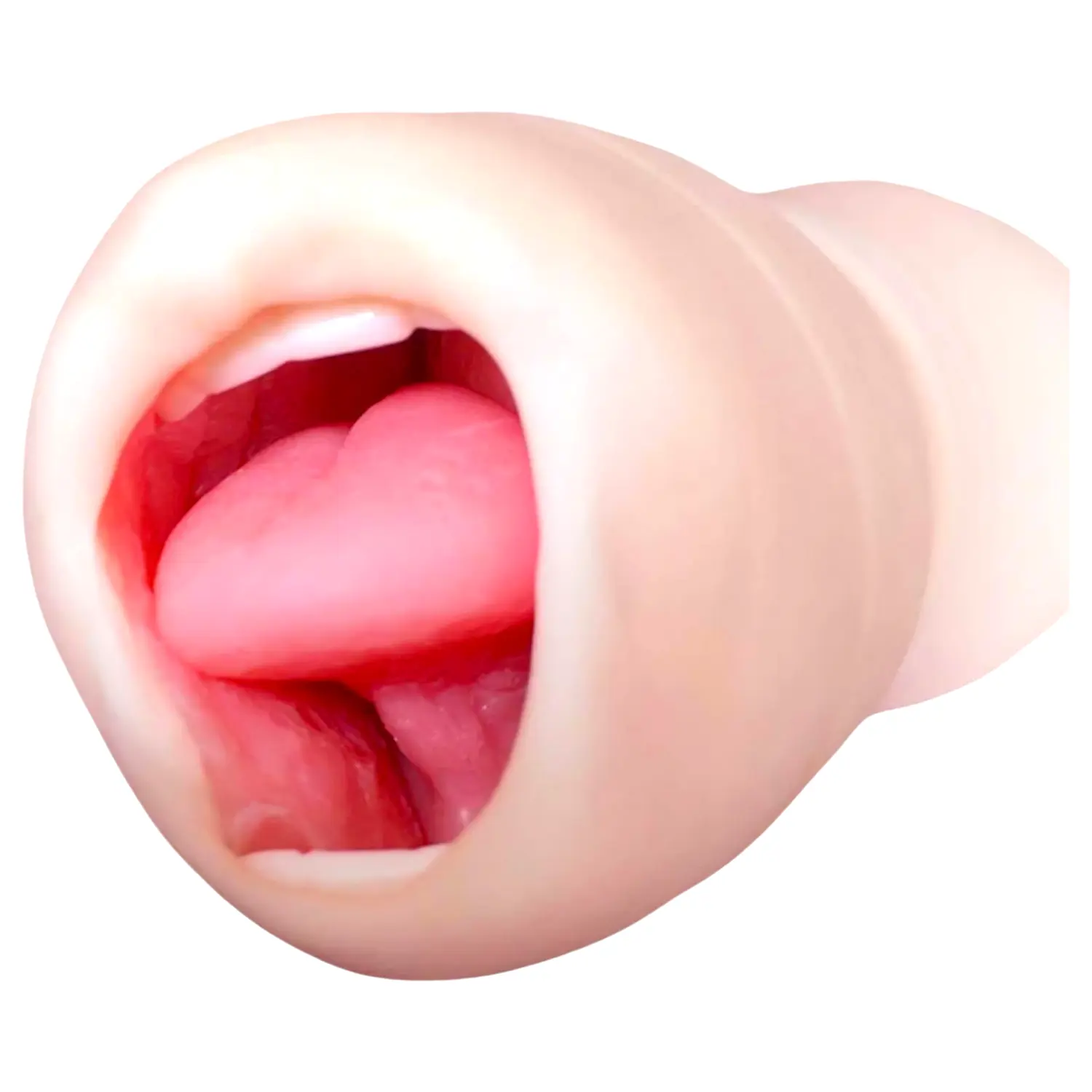 Cup - realistický ústny masturbátor so zubami (telovej farby) Cup - realistický ústny masturbátor so zubami (telovej farby)