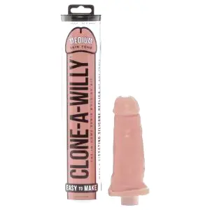 Clone-a-Willy sada na odlievanie penisu s vibrátorom (tmavý prírodný)