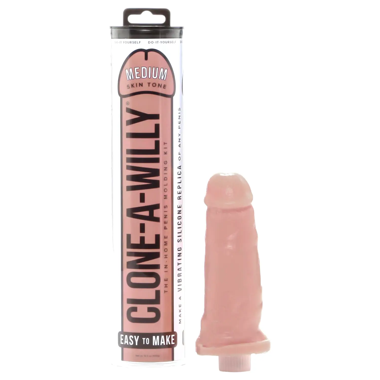 Clone-a-Willy sada na odlievanie penisu s vibrátorom (tmavý prírodný) Clone-a-Willy sada na odlievanie penisu s vibrátorom (tmavý prírodný)
