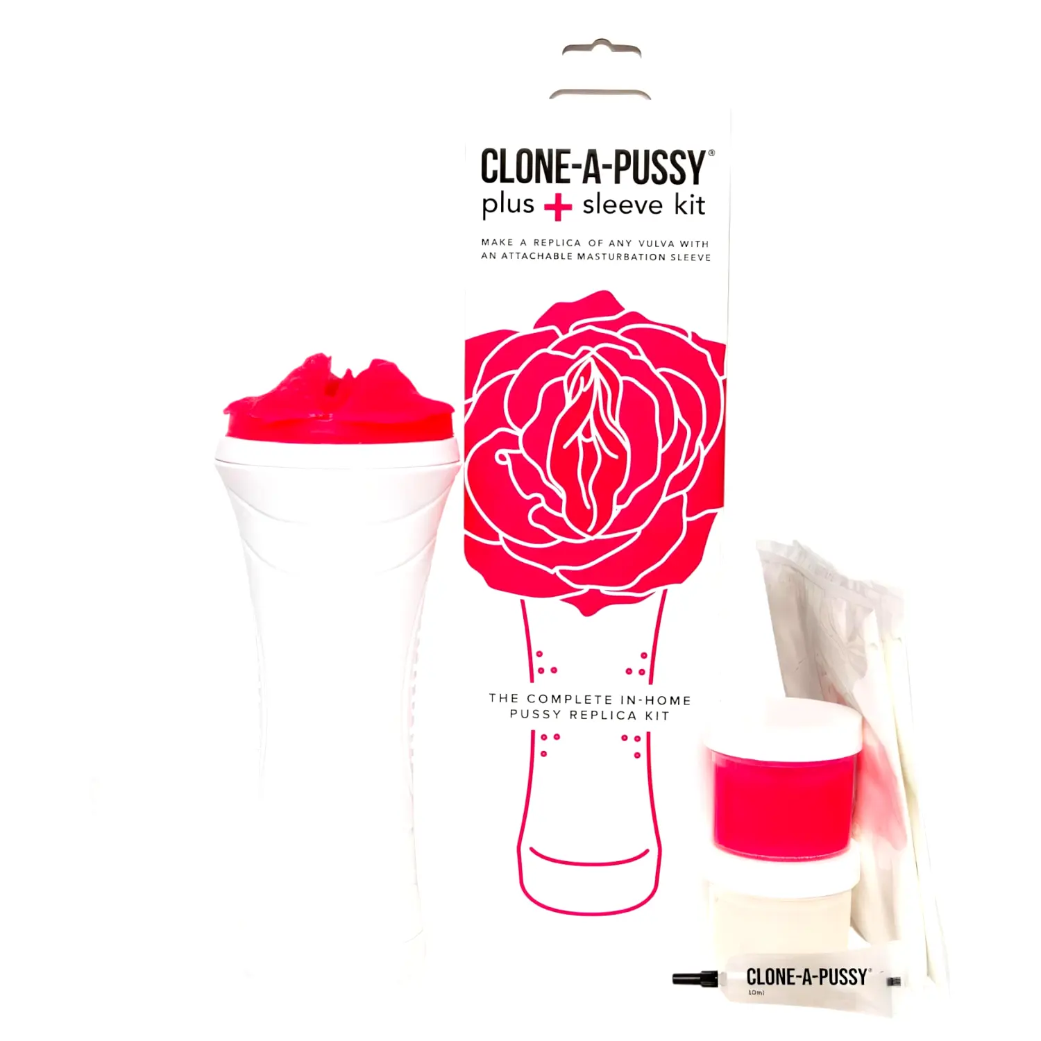 Clone-a-Pussy sada na odliatok vagíny a manžetu (ružová) Clone-a-Pussy sada na odliatok vagíny a manžetu (ružová)