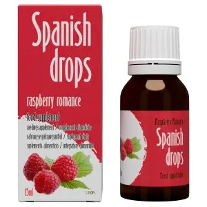 Cobeco Španielske Kvapky afrodiziakum kvapky malina (15ml)