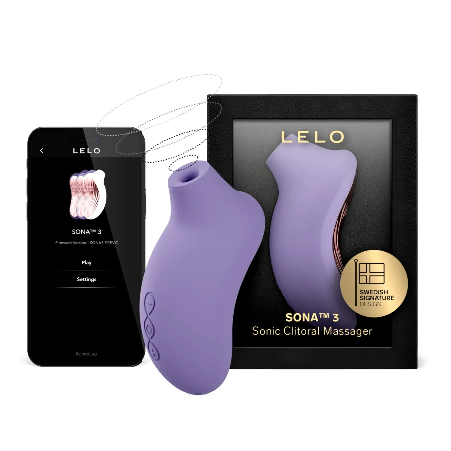 LELO Sona 3 vlnivý stimulátor klitorisu (levanduľa) LELO Sona 3 vlnivý stimulátor klitorisu (levanduľa)