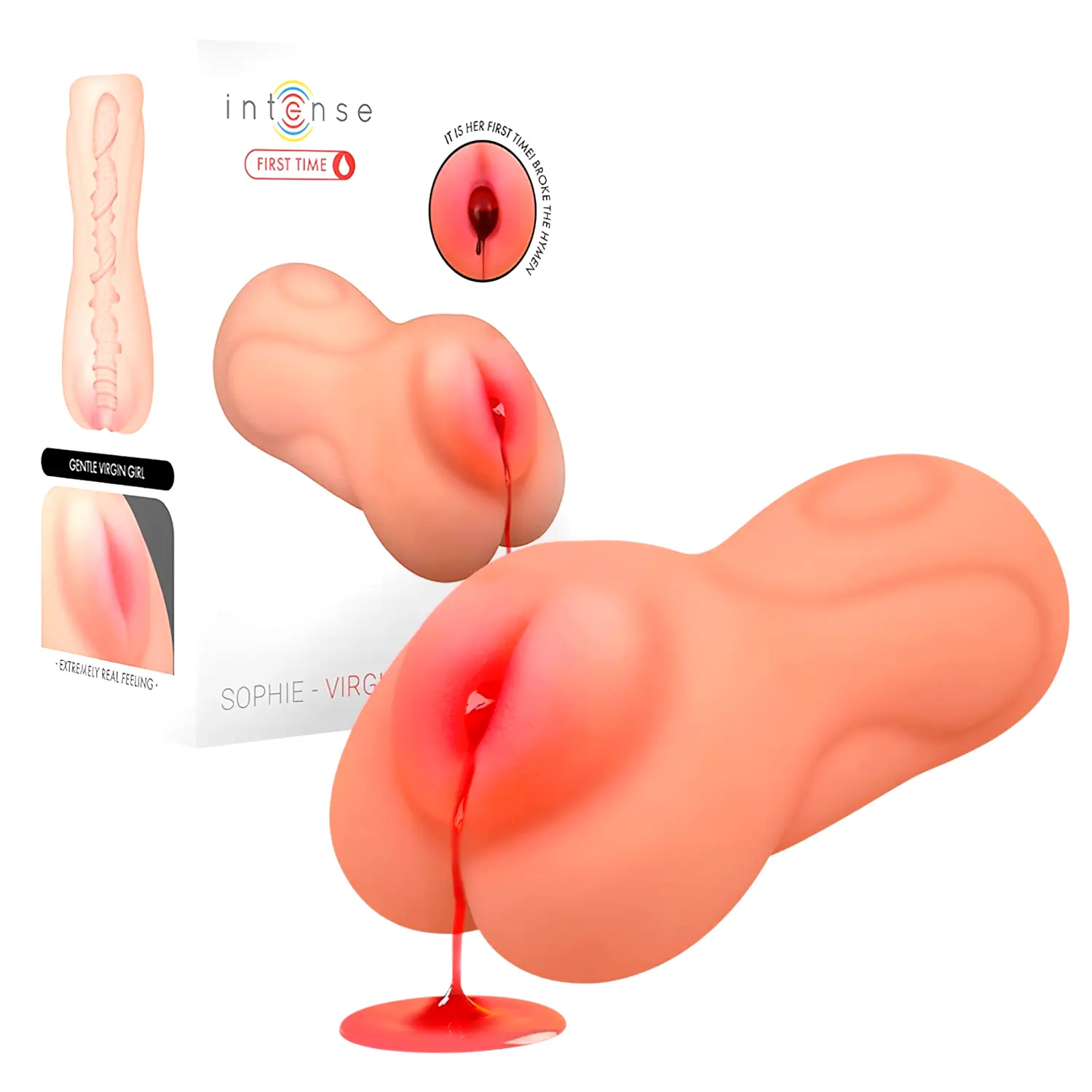Intense First Time Sophie realistický panenský masturbátor (naturálny) Intense First Time Sophie realistický panenský masturbátor (naturálny)