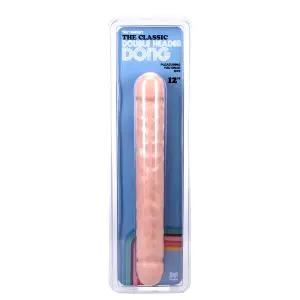 Dvojité dildo - realistické prevedenie - telová - 30