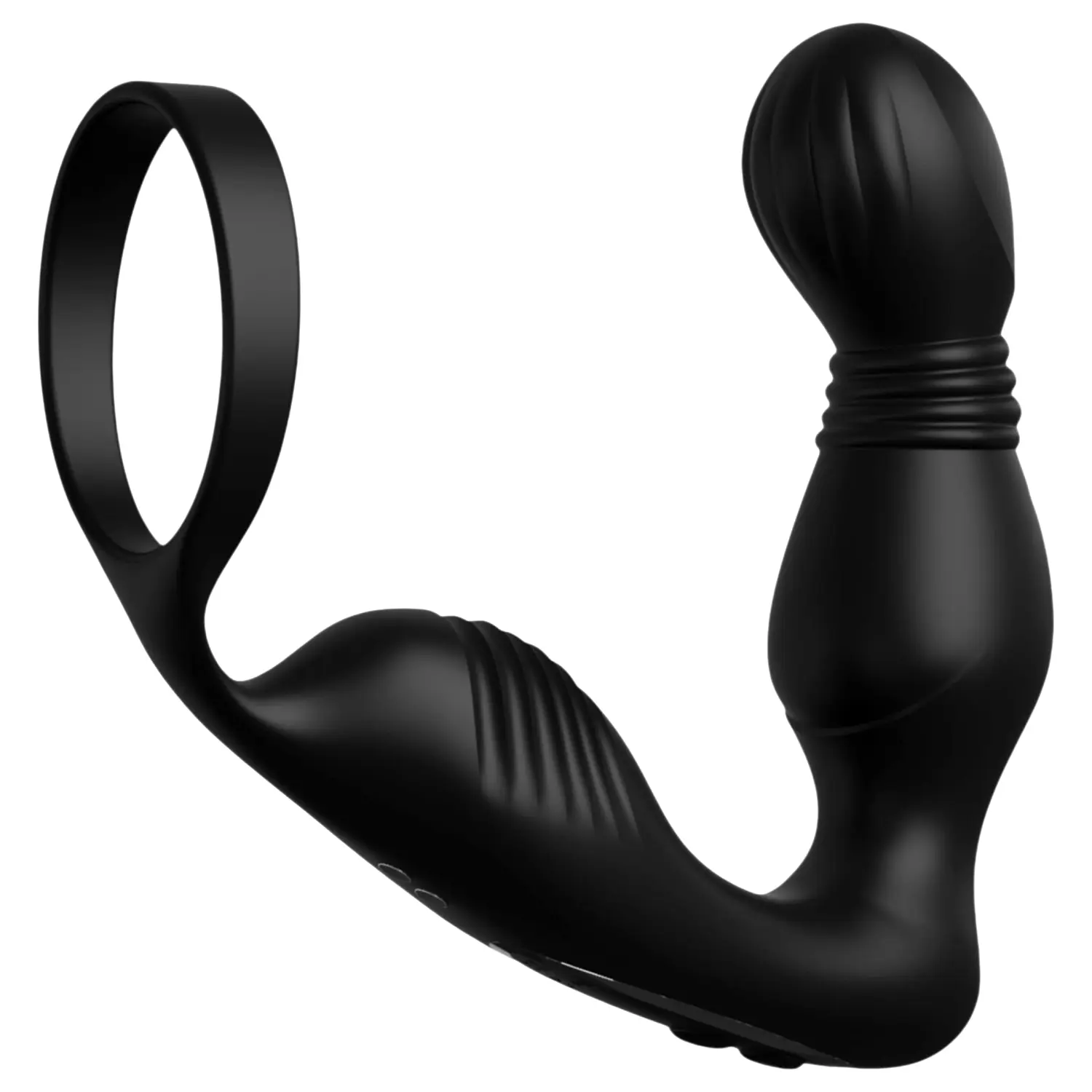 Anal Fantasy Elite - prostatický vibrátor s erekčným krúžkom (čierny) Anal Fantasy Elite - prostatický vibrátor s erekčným krúžkom (čierny)