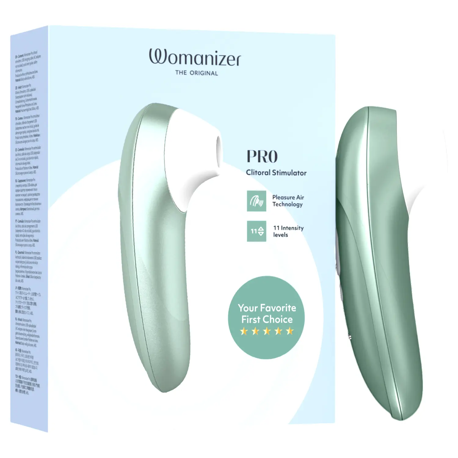 Pro - vzdušný stimulátor klitorisu (zelený) Pro - vzdušný stimulátor klitorisu (zelený)