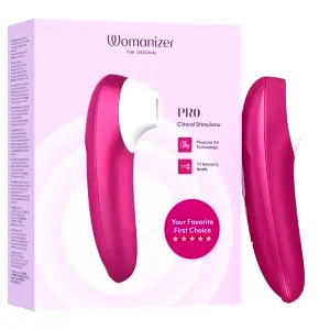 Pro - stimulátor klitorisu s tlakovými vlnami (ružový)