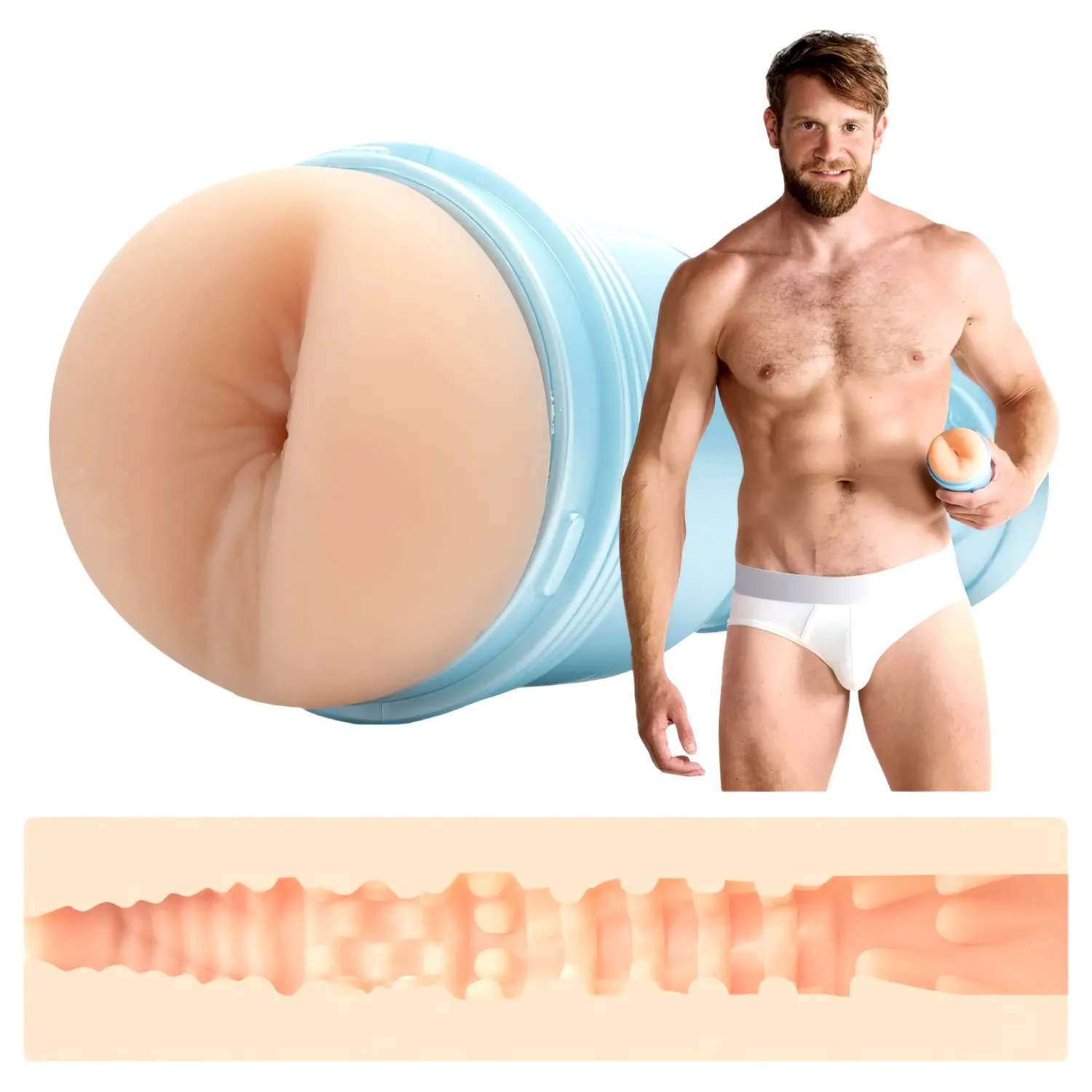 Fleshjack Colby Keller - realistický anál masturbátor (prírodný) Fleshjack Colby Keller - realistický anál masturbátor (prírodný)