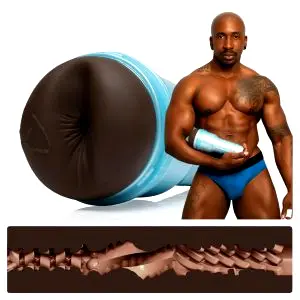 Fleshjack Max Konnor - realistický zadný masturbátor (hnedý)
