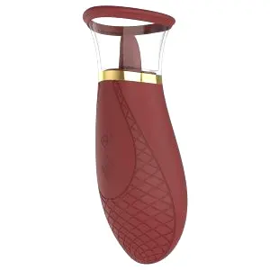Dreamtoys Roxy - sací-oblizujúci vibrátor (vínový)