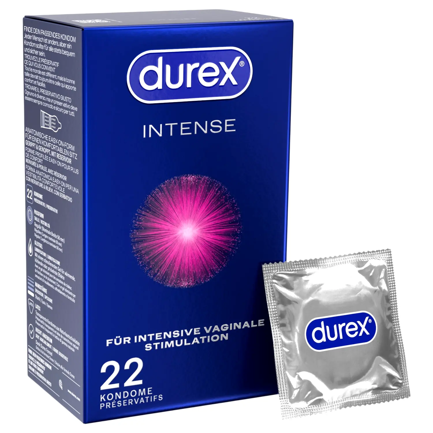 Intense - Orgazmické kondómy (22 ks) Intense - Orgazmické kondómy (22 ks)