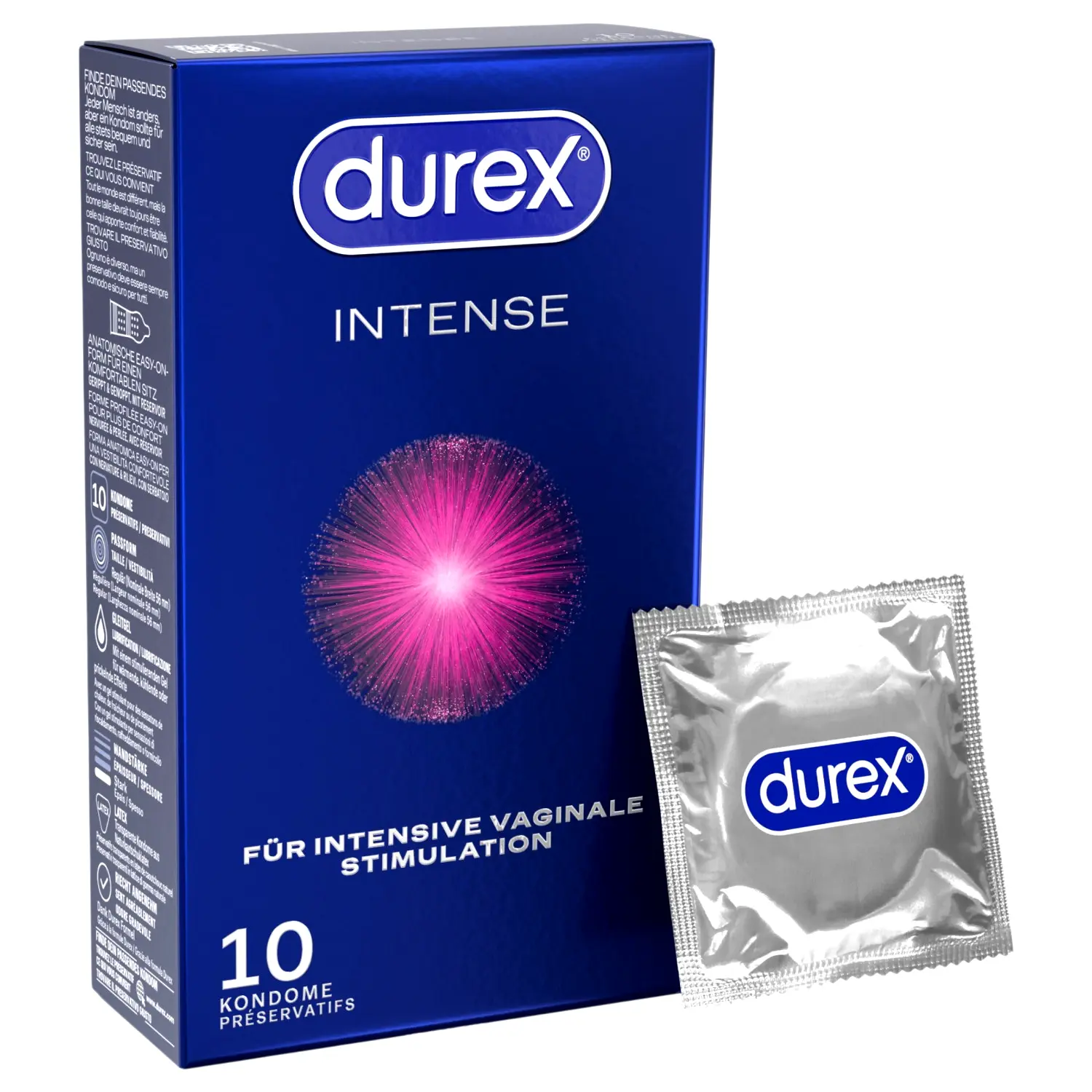 Intense - orgazmické kondómy (10 ks) Intense - orgazmické kondómy (10 ks)