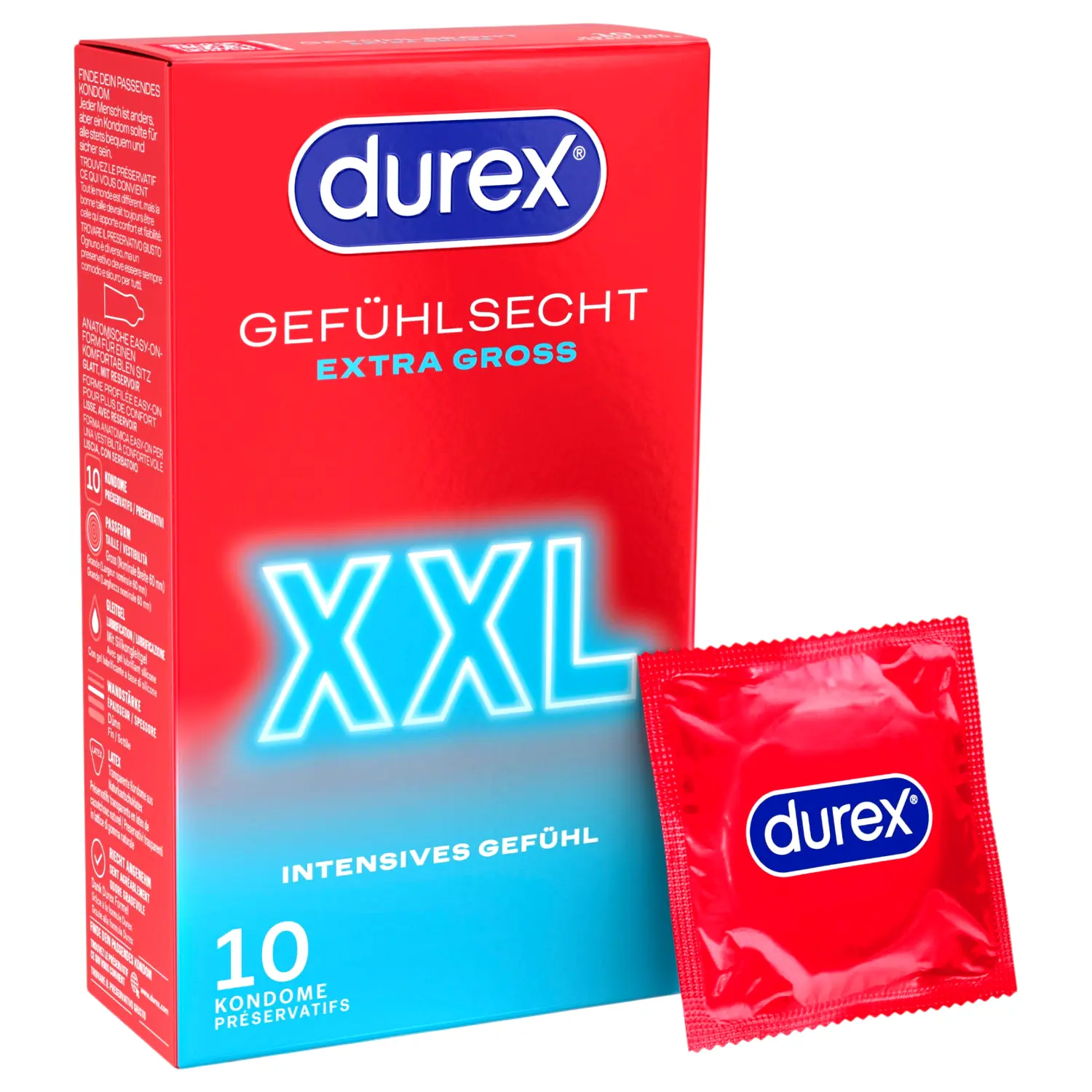 XXL kondómy (10 ks) XXL kondómy (10 ks)
