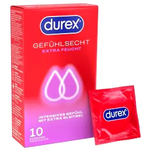Extra lubrikovaný kondóm (10 ks)