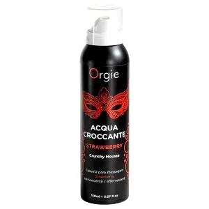 Masážna pena - jahoda - 150 ml